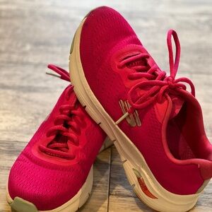 Skechers air cooled hot pink